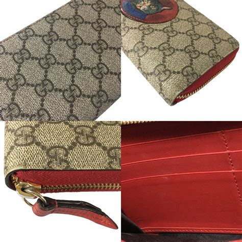 gucci ミスティックキャット 財布 定価|ミスティックキャット GGスプリーム ウォレット 499382 .